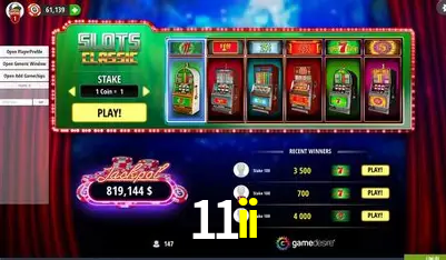 Descubra a Magia dos Jogos de Arcade no 11ii